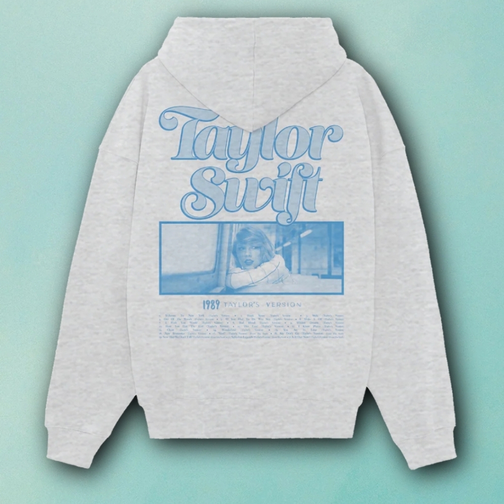 1989 Taylor's Version Gray Hoodie